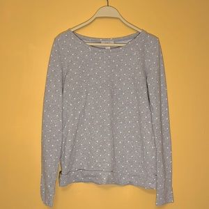 LOFT polka dot sweater